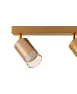 Svietidlá Zuma Line 2211BD-2-GLD - Bodové svietidlo REN 2xGU10/50W/230V zlatá OB-2211BD-2-GLD
