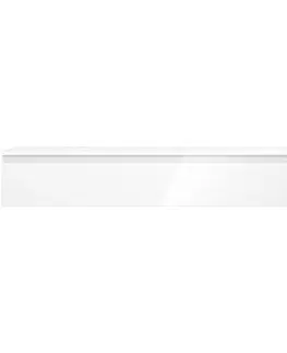 Kúpeľňový nábytok MEXEN/S - Orio kúpeľňová skrinka 160 cm s umývadlom Vela, 1 šuplík, biela lesk 91A10-16023-1-BF00-W23M00