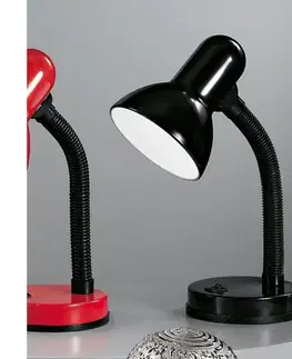 Lampy EGLO 9228 - Stolná lampa BASIC 1xE27/40W čierna 9228