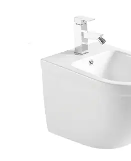 Bidety OLSEN SPA - Závesný bidet OVALE OLKLT017F
