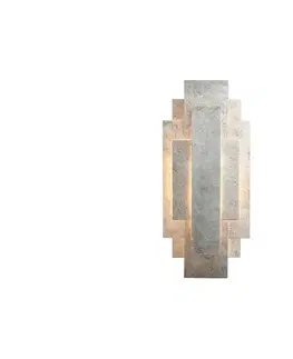 Svietidlá Endon 90451 - Nástenné svietidlo ALZARE 2xG9/3W/230V biela patina 90451
