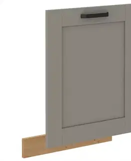 Dvierka a čelá zásuviek pre kuchynske skrinky Dvierka na umývačku Luna claygrey/artisan 713x596