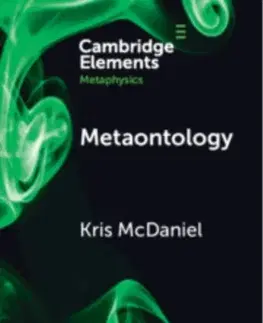 Filozofia Metaontology - Kris McDaniel