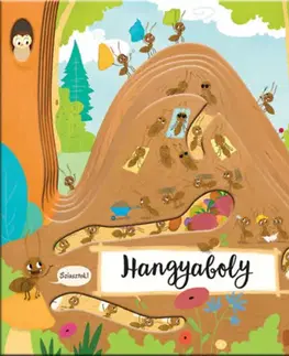 Leporelá, krabičky, puzzle knihy Hangyaboly - Petra Bartíková