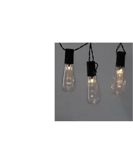 Vianočné dekorácie  LED dekoratívna reťaz EDISON 2,65 m 10xLED/2xAA 312884