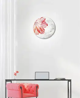 Stropná svetla Stropná lampa s pružinou E27 červená