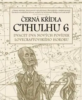 Detektívky, trilery, horory Černá křídla Cthulhu 6 - S.T Joshi