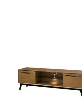 TV stolíky LEVADA 25 TV stolík, dub Rustikal