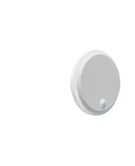 LED osvetlenie  LED vonkajšie nástenné svietidlo so senzorom LED/15W/230V IP65 biele PN32300034