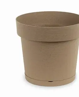 Záhrada Kvetináč Woody 16x17h 1,75lt Natural Wep-16
