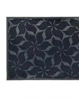 Koberce Gumená rohož exteriérová Blossom K-302 55x41 cm kvietky