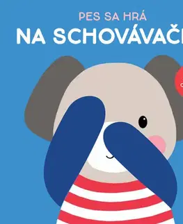 Leporelá, krabičky, puzzle knihy Pes sa hrá na schovávačku (Maznáčikovia)