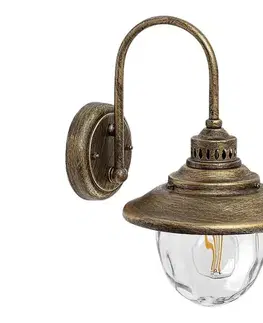 Záhradné lampy Rabalux 8677 - Vonkajšie nástenné svietidlo BARCELONA 1xE27/60W/230V  8677