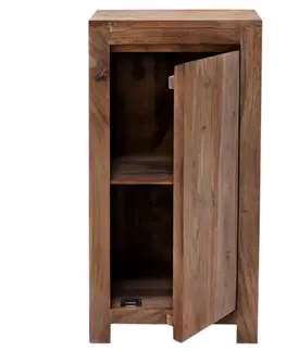 Kúpeľňový nábytok Skrinka do kúpeľne Gani 40x80x35 z indického masívu palisander