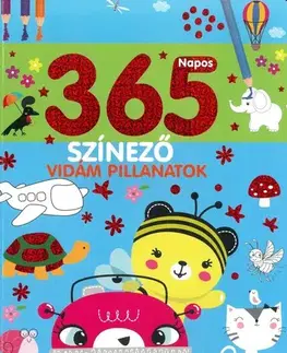Pre deti a mládež - ostatné 365 napos színező - Vidám pillanatok