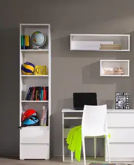 Regále ArtMadex Široký regál COSMO C03 | biela