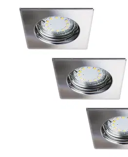 LED osvetlenie Rabalux 1053 - SADA 3× LED zapustených svietidiel LITE 3×GU10-LED/3W/230V 1053