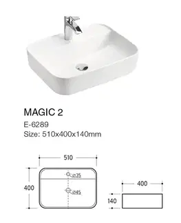 Umývadlá Comad Magic 2 UM-6289MAGIC50DP