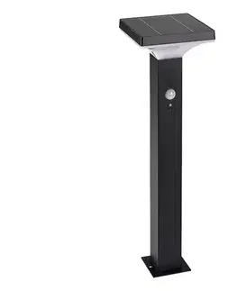 Záhradné lampy Rabalux 77045 - LED solárna lampa GELEEN LED/4W/3,7V IP44 čierna 77045