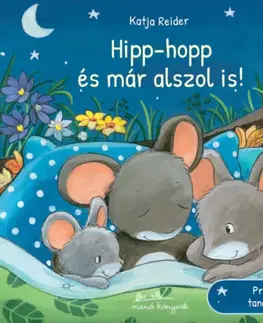 Leporelá, krabičky, puzzle knihy Hipp-hopp és már alszol is! - Katja Reiderová