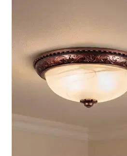 Svietidlá BRILAGI - Stropné svietidlo FRESCO 2xE27/40W/230V priemer 30 cm medené BRSX6087/2C/M
