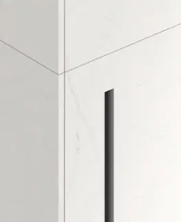 Sprchové dvere Sprchová zástena SAT walk-in 100 cm so skrytým profilom pod obkladom SATBWI100PRPO SATBWI100PRPO