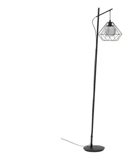 Lampy Eglo 43485 - Stojacia lampa VERNHAM 1xE27/40W/230V 43485