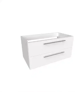Skrinky pod umývadlo Skrinka Alpha 90 cm 2S biela