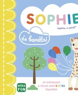 Leporelá, krabičky, puzzle knihy Sophie és barátai - A kicsik első színes lapozója
