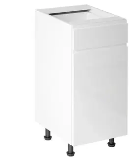 Kuchynské skrinky stojace Kuchynská Skrinka Gardena D40s1 L White