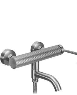 Kúpeľňové batérie REA - Vaňová nástenná batéria Argon Brush Nickel REA-B6452