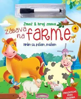 Pre deti a mládež - ostatné Zmaž a hraj znova: Zábava na farme