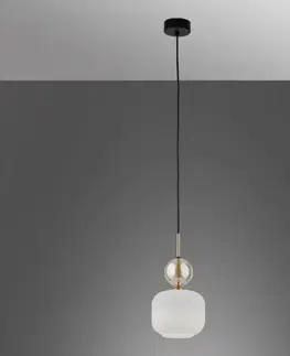 Lampy do obývačky Luster SOPHIA COGNAC WHITE 11589 LW1