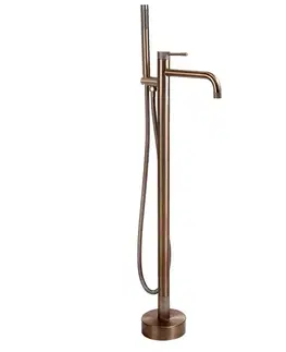 Kúpeľňové batérie REA - Voľne stojace batérie Venti Brush Copper REA-B9649