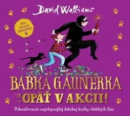Dobrodružstvo, napätie, western Slovart Babka gaunerka opäť v akcii - audiokniha