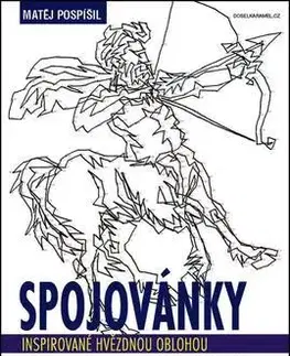 Maľovanky pre dospelých Spojovánky inspirované hvězdnou oblohou - Matěj Pospíšil