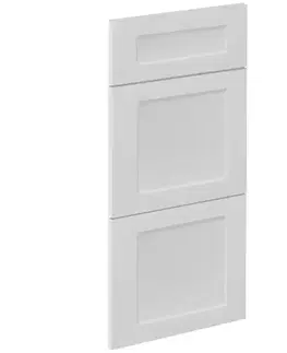 Kuchynské skrinky Čelo skrinky Luxeo F15-D40S3-AX rám white