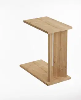 Konferenčné stolíky Príručný stolík / Odkladací stolík Lun - Sapphire Oak