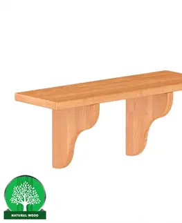 Kancelárske police Polička borovica PK122-60x25x20 jelša