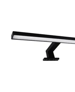 Svietidlá  LED Kúpeľňové osvetlenie zrkadla MILOS LED/5W/230V 4000K 30 cm IP44 čierna 328564
