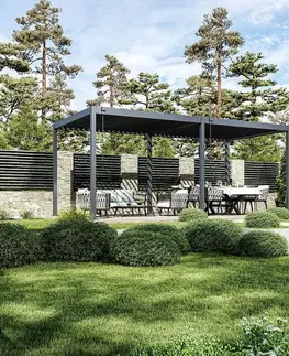 Bioklimatické pergoly Bioklimatická pergola ECO 6x3 m Rojaplast