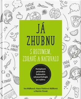 Zdravá výživa, diéty, chudnutie Já zhubnu zdravě a natrvalo, 2. vydání - Iva Málková,Hana Málková,Martin Pávek