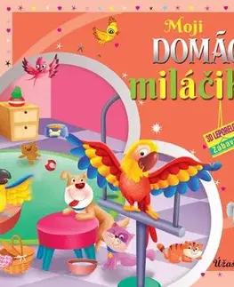 Leporelá, krabičky, puzzle knihy Moji domáci miláčikovia (3D leporelo)