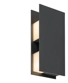 LED osvetlenie Rabalux 77063 - LED vonkajšie nástenné svietidlo KIONI LED/13W/230V IP65 antracit 77063