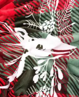 Dekoračné obliečky MKLozkoviny.sk Obliečka na vankúš mikroplyš 70 × 90 cm – Merry Christmas-  -