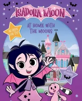 Nalepovačky, vystrihovačky, skladačky Isadora Moon: At Home with the Moons, packed with puzzles, colouring, drawing, and stickers (as seen on TV) - Oxford Children's