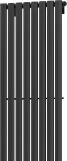 Radiátory do kúpeľne MEXEN - Oregon vykurovací rebrík/radiátor 1800 x 490 mm, 805 W, čierny W202-1800-490-00-70