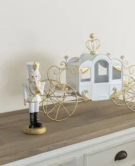 Svietniky Svietnik Carriage 66x20x32cm