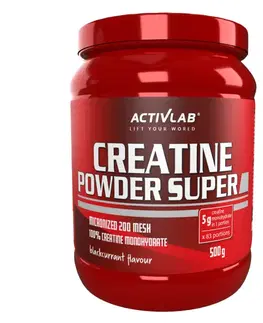 Kreatín Monohydrát ActivLab Creatine Powder 500 g čierne ríbezle