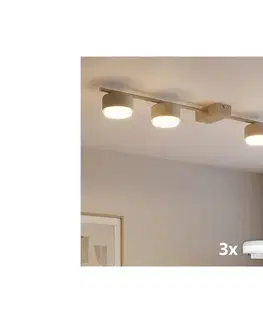 Svietidlá BRILAGI - LED RGB Stmievateľné bodové svietidlo MONO 3xGX53/14W/230V Wi-Fi Tuya béžové BG4578+3xIM1490